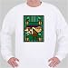 Sweatshirt with palm trees, Egypt, pyramids, trees, geography, Egyptian, Middle Eastern, palm, camels, desert, sand, culture