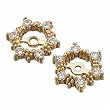14kt Yellow Gold Divine Diamond Jacket Earrings