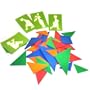 Kodkod ''Tangram'' Game -Affordable Gift for your Little One! Item #LMID-9383