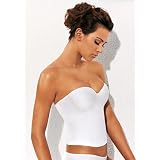 Lilyette Women's Defining Moments Longline Bra, White, 34B