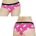 2 Pack: Womens very sexy cotton hipster brief panties Knickers