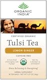 Tulsi Tea Lemon Ginger 18 CT 6 Packes