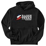 SWEATSHIRT BLACK  BASSETERRE BRUSH  ST. KITTS & NEVIS