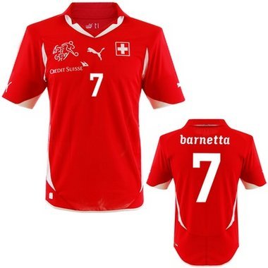 Schweiz Barnetta Trikot Home 2010, Größe: XXXL