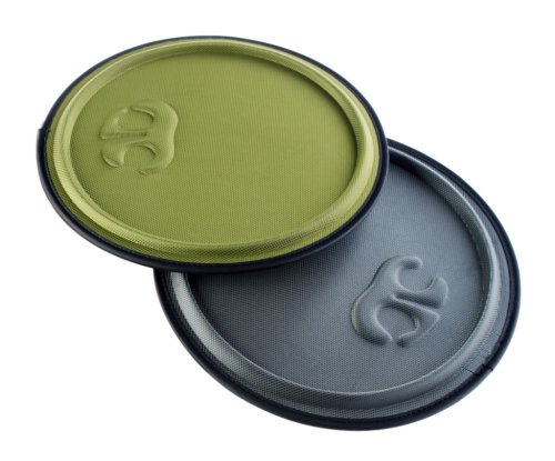 Wetnoz The Mat Dog Bowl Mat, 15.5 Inches, Moss