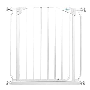 Buy Dreambaby Swing Close Gate with Extension, White by Dream Baby now!