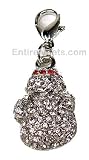 Holiday Jewel Collar Charms - SNOWMAN