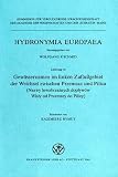 Gew�ssernamen im linken Zuflu�gebiet der Weichsel zwischen Przemsza und Pilica