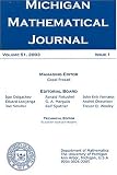 Michigan Mathematical Journal