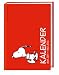Snoopy Sch�leragenda A6 2012: 17-Monats-Kalender 