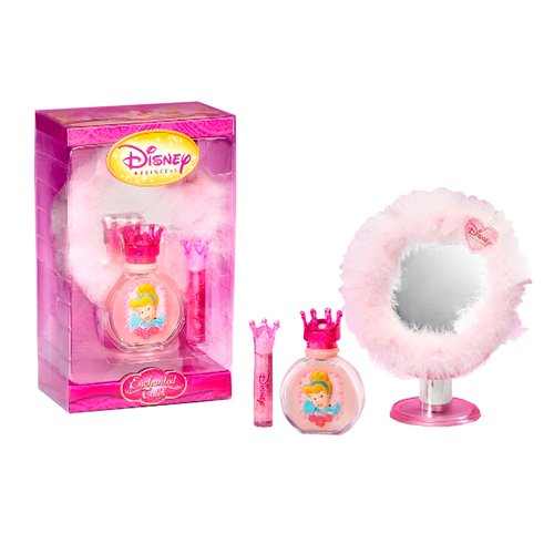Disney Princess  Fragrance Mirror Gift Set, Cinderella