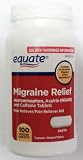 Equate - Migraine Relief, 100 Coated Caplets (Compare to Excedrin)