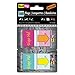 Pop-Up Fab Page Flags w/Dispenser, "Sign Me!", Red/Orange, Teal/Yellow, 100/Pack