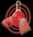 Nite Ize Flash Light Spotlit with Bright Red LED Keyring.
