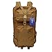 CAMTOA Heavy Duty Lightweight Expandable Sport Outdoor Military Rucksacks Tactical Molle Backpack Tan