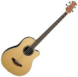 NEW APPLAUSE AE140-4 BY OVATION MID-DEPTH CUTAWAY ACOUSTIC BASS GUITAR