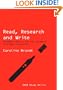 Read, Research and Write: Academic Skills for ESL Students in Higher Education (SAGE Study Skills Series)