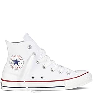 Unisex Chuck Taylor All Star High Top Sneakers (8 (men) / 10 (women) us, Optical White)