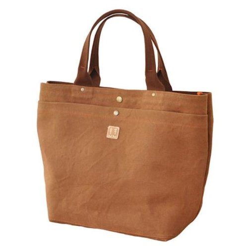 ートバッグ シャチ 持ち手棕色 88114 柿子汁染