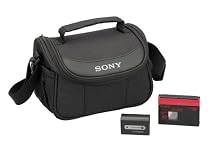 Sony ACCDVH Accessory Kit w/NPFH50 Battery, LCS-KHD Case & DVM60PRL Cassette for Sony MiniDV Camcorders