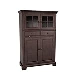 Broyhill Color Cuisine Deep Dark Java Stain Finish Storage Cabinet