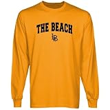 NCAA Long Beach State 49ers Gold Logo Arch Long Sleeve T-shirt