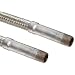 Hose Master Stainless Steel Flexible Metal Hose Assembly, Carbon Steel NPT Male
