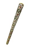 Hair Clip - Banana Style - Olive Mix Crystal (67)