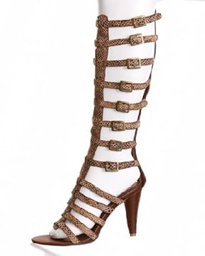 Tatiana Leather Knee High Gladiator Sandal - Stylehive Tatiana Leather Knee High Gladiator Sandal - Stylehive