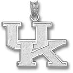 Kentucky Wildcats Solid Sterling Silver ''UK'' 5/8'' Pendant $34.95