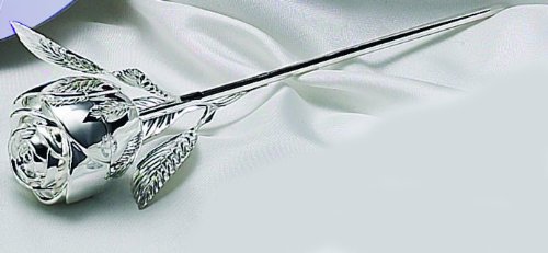 Rose Ring Holder - long stem