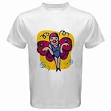 Men's Customized WOMEN COSTUME BUGS 100% Cotton White T-shirt
