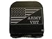 Thunderbolt Gunworks American Flag US Army Vet Laser Etched Hat Clip Black
