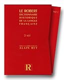 Le Dictionnaire Historique De La Langue Francaise