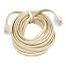 Belkin 50ft Modular Patch Cord RJ11M/RJ11M Crossed; Ivory