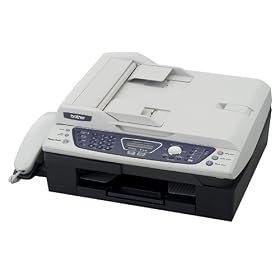 Brother IntelliFAX-2440c Color Flatbed Inkjet Fax Machine with Message Center by Brother