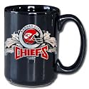 Kansas City Chiefs 12oz Black Coffee Mug