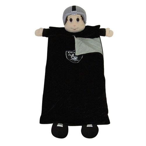 Oakland Raiders NFL Plush Team Mascot Sleeping Bag (72-inch)