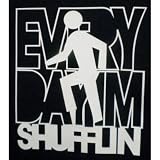 Everyday Im Shufflin Lmafo Party Rock Song Black Kids Youth T-shirt Tee