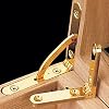 side rail hinges