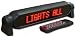 StreetTags NS-100-ER Vehicle window LED sign plugs into cigarette lighter outlet.