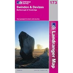 Swindon and Devizes, Marlborough and Trowbridge (Landranger Maps)