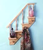 Wood Staircase Shelves
