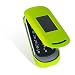 Green Rubber Feel Snap-On Cover Hard Case Cell Phone Protector for Motorola VU30 Rapture