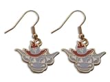 Texas Longhorns Mascot Dangle Logo Earring Set Ncaa Charm Gift