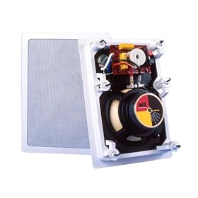 Monster Cable AIS-40 WM Multi-Use In-Wall Speakers with 8" Drivers