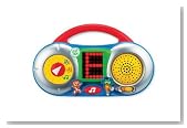 LeapFrog Fridge DJ Magnetic Learning Radio