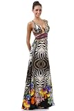 Ball Gown Elegant Prom Printed Dress #2673