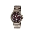 YEMA by Seiko of France Men's FLYGRAF Gun-Metal-Finish Alarm/Chronograph Watch. Model: YE975