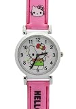 TimerMall OEM - Montre Enfants - Quartz - Synth??tique - Bonjour Kitty avec sangle rose ronde synth??tique Sport Watches